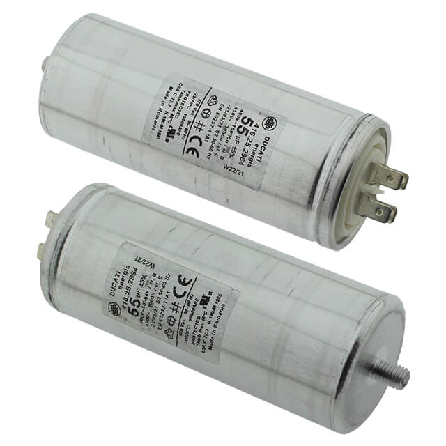 CAP.POL.55uF 450VAC 50x122MM METAL DUCATI