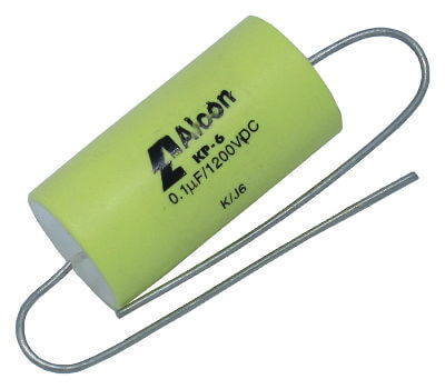 CAP.SNUB.0.1uF 1200VDC 17x35 10% AXIAL KP-6 ALCON