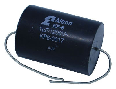 CAP.SNUB.1uF 1200VDC 30x44 10% AXIAL KP-6 ALCON