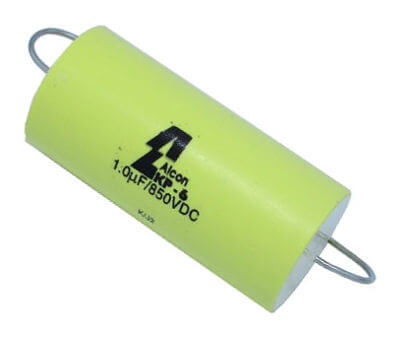 CAP.SNUB.1uF 850VDC 25x55 10% AXIAL KP-6 ALCON