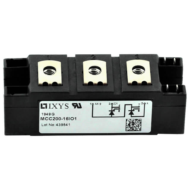 THYRISTOR MOD.DUAL 216A 1600V Y4-M6 CHASSIS