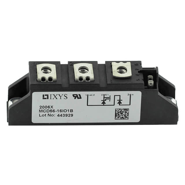 THYRISTOR DIODE MOD.DUAL 60A 1600V TO240AA CHASSIS