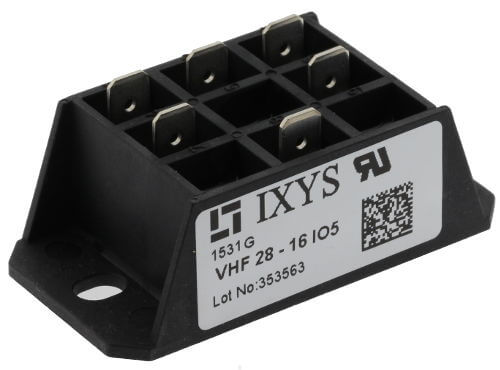 DIODE BRIDGE 28A(85C) 1600V 1/2C 1PH+FWD IXYS